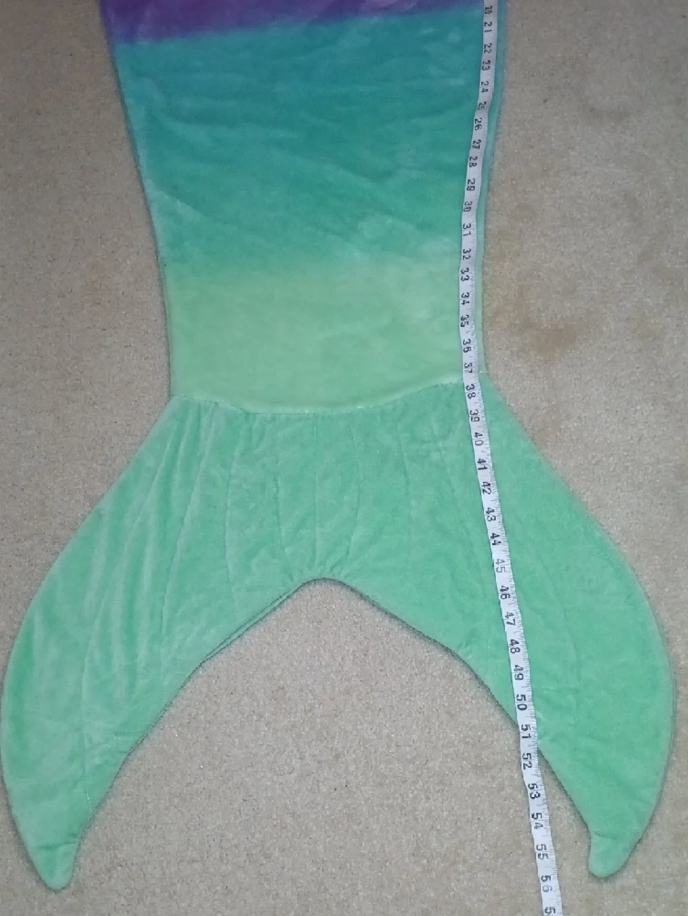 Blankie Tails Mermaid Tail Fleece Blanket
